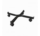 Carro planta circular speedy line diam 30 negro tecnokit