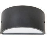 Aplique ciclon up-down ip54 e27 20w up-down antracita