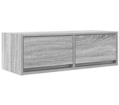 Mueble de tv | mueble de salón | mesa de tv madera de ingeniería gris sonoma 80x31x25,5 cm cfw13721