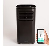 Create - silkair connect - aire acondicionado portátil 3 en 1 wifi 9000 btu