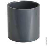 Manguito hembra/hembra para canalón de pvc pco80a