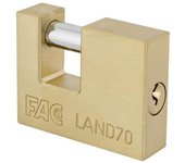 Candado laton rectangular