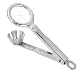 Pinzas para cortar huevos cocidos de acero inoxidable 304, accesorio de cocina para el hogar