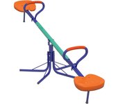 Balancín infantil outsunny acero, pp multicolor 192x60x60 cm 344-074v00mx