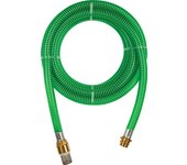 Fitt aspirtech 4 m - manguera para aspiración del agua, para conexión a bombas, con racores de latón y filtro de latón con brida