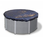 Cubierta de piscina redonda de tela oxford 210d para piscinas elevadas