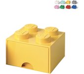 Cajón organizador lego brick drawer de 4 botones