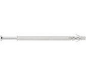 Taco clavable poliamida 6.6 con 2 alas y tornillo avellanado 8 x 60 ø8 (caja de 100 uds.)
