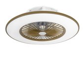 Ventilador de techo sin aspas noaton 11056cr vega con luz led y altavoz