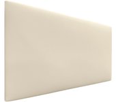 Dhome cabecero de polipiel liso cabeceros cabezal tapizado cama (polipiel vainilla, 105cm (camas 80/90/105))