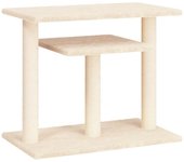 Postes rascadores para gatos | juguetes para gatos con plataformas color crema 62,5cm cfw67719