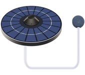 Bomba de oxígeno solar para estanque con manguera de aire y piedra de burbujas, aireador para estanque de peces, oxigenador para fuente de baño de pá