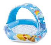 Intex piscina para bebés winnie the pooh multicolor 109x102x71 cm