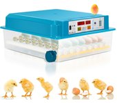 Incubadora automática de huevos inteligente led verde, para pollitos, patos, etc.