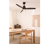 Windstylance dc - función verano/invierno - ventilador de techo 40w silencioso ø132 cm con luz sin wifi