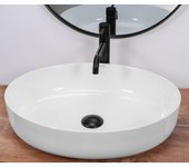 Lavabo sobre encimera rea queen white