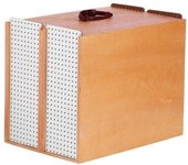 Transportín para gallos 2 departamentos independientes | 34x50x42 cm | caja para mascotas | jaula para aves | seguro | cómodo