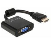 Adaptador hdmi a vga delock 65512 negro