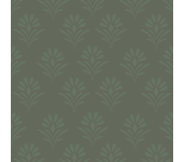 Papel pintado floral victoriano verde