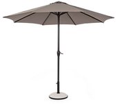 Kalife tortora sombrilla de jardín diámetro 300x h242 cm