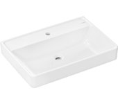 Hansgrohe xanuia q lavabo, con agujero para grifo, sin rebosadero, 700x480mm, blanco, 60223450