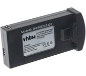 Vhbw batería recargable compatible con quadcopter / drone dm107s, s169, sg700 dron, multicóptero, cuadricóptero (1700 mah, 3,7 v, polímero de litio)