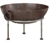Chimenea 55x55x38 cm hierro