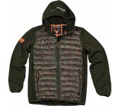 Chaqueta workshell acolchada de estampado camuflaje workteam sport s8550