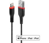 Lindy câble de charge haute résistance lightning vers usb 50cm