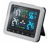 Estación meteorológica con pantalla multicolor meteotemp wtm bresser