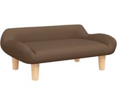 Sofá para niños | sofá de salón | sofá de descanso de tela marrón 70x40x24 cm cfw341232