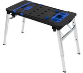 Ecd germany banco de trabajo 7en1 multifuncional plegable 109x55cm capacidad de carga 150-250 kg mesa de sujeción móvil