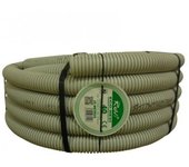 Tubo corrugado libre de halogenos 40mm | manguera espiral flexible reforzado 25 metros | aislamiento pvc para cables electricos