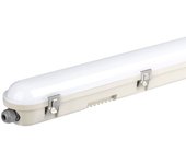 Samsung chip led lámpara de techo resistente al agua 36w 1200mm con baterà­a de emergencia cubierta satinada 6500k