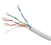 Cable rj45 categoría 5 utp rígido gembird upc-5004e-sol/100 100 m gris 100 m