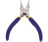 Alicates de punta redonda para joyería, herramienta manual multifuncional de acero al carbono para h