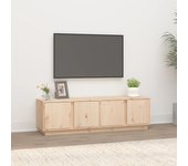 Maison exclusive - mueble de tv de madera maciza de pino 140x40x40 cm