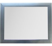Espejo de pared king home cm 46x36 con cubierta de plata
