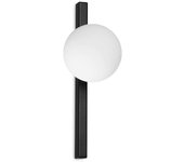 Ideal lux binomio lámpara de pared negra