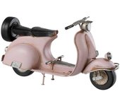 Scooter en miniatura de metal rosa 28.5x10.5x15 cm