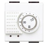Termostato frio/calor selector 230v con 2 módulos light - bticino