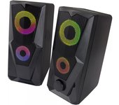 Esperanza egs103 altavoces 2.0 led negro 6w