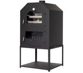 Horno de leña de superficie modelo e 13.9 kw | horno de leña exterior e interior | horno pizza leña | horno de leña prefabricado
