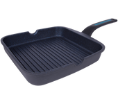 Arcos grill antiadherente de la serie thera, de 28 x 28 cm de aluminio forjado