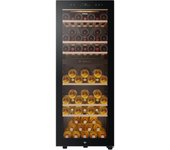 Haier wine bank 50 serie 7 hws77gdau1 nevera de vino independiente negro 77 botella(s)