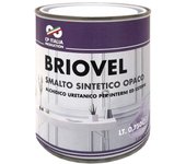 Paquete de 6 esmalte briovel 0,750l en negro satinado