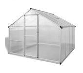 Invernadero de aluminio reforzado con estructura base 6,05 m2