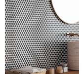 Azulejo porcelánico penny glossy dark 31 x 31 cm (0.88 m2/cj)