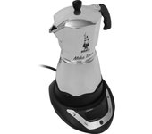 Cafetera espresso bialetti easy timer moka - percolador - 6 tazas - eléctrica - aluminio