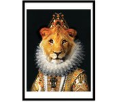 Art-poster - sophie - tein lucasson - con marco negro 30 x 40 cm